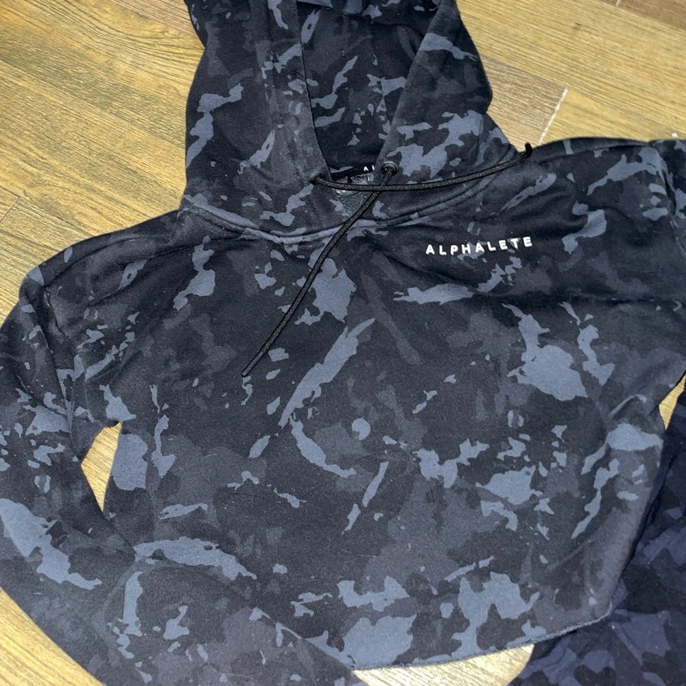 Alphalete crop hoodie